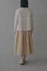 Picture No.4 of minä perhonen choucho Gathered Skirt minä perhonen neutraali ACS5398S