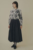 Picture No.2 of minä perhonen Papier Tucked Skirt 2024-25 a/w ACA5378