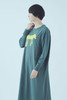 Picture No.5 of minä perhonen Liquide Long Sleeve Cut And Sew Dress 2021 S/S ZS8524