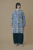 Picture No.1 of minä perhonen sea sky Cocoon Coat 2025-26 a/w ADA6825