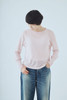 Picture No.2 of minä perhonen blomst Boat Neck Pullover 2021 S/S ZS8560