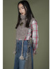 Picture No.9 of KAPITAL 3G Shaggy Knit High Neck Bib Poncho K2512XG568