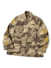 Picture No.1 of KAPITAL Cotton Herringbone PECKISH Chocolate Chip Camo Army Jacket K2510LJ105
