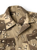 Picture No.4 of KAPITAL Cotton Herringbone PECKISH Chocolate Chip Camo Army Jacket (Short) K2510LJ104