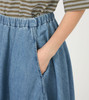 Picture No.8 of nanamica nanamica Light Denim Circular Skirt S25SE088 8474