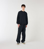 Picture No.3 of nanamica nanamica Polyester Jersey L/S Tee S26SH070 8461
