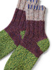 Picture No.9 of KAPITAL 56-Ply Wool, Van Gogh-style HOBO Stitch Socks K2411XS557
