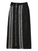 Picture No.2 of KAPITAL 12Oz Arrow Pattern Jacquard Denim Boogie Day Skirt K2510SK118