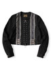 Picture No.2 of KAPITAL 12Oz Arrow Pattern Jacquard Denim Bolero Jacket K2510LJ114