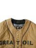 Picture No.5 of KAPITAL Cotton Weather Oil-Coated Baseball Blouson K2409LJ027