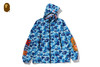 Picture No.1 of BAPE ABC CAMO SHARK HOODIE JACKET 1M30-140-014