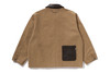 Picture No.4 of BAPE BAPE BLACK WASHED CHORE WORK JACKET 1M20-140-304