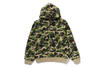 Picture No.8 of BAPE ABC CAMO HEAVY WASH CROPPED FIT ZIP HOODIE 1M30-115-308