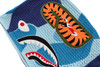 Picture No.5 of BAPE ABC CAMO CROCHET SHARK RELAXED FIT FULL ZIP HOODIE 1M30-115-311