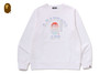 Picture No.2 of BAPE KABUKI COLLEGE CREWNECK SWEATSHIRT 1M22-113-001