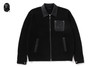 Picture No.3 of BAPE BAPE BLACK ZIPPED WORK CARDIGAN 1M20-120-301