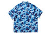 Picture No.5 of BAPE ABC CAMO OPEN COLLAR SS SHIRT 1M30-132-304