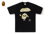 Picture No.3 of BAPE JAPANESE INDIGO ART CAMO APE FACE TEE 1M30-110-043