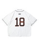 Picture No.2 of Evisen Skateboards OFFICIAL REPLICA BASEBALL SHIRT - WHITE 10229763113274