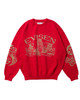 Picture No.1 of Evisen Skateboards DRAGON SHIP KNIT - RED 10217750233402