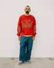 Picture No.8 of Evisen Skateboards DRAGON SHIP KNIT - RED 10217750233402