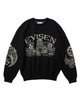 Picture No.1 of Evisen Skateboards DRAGON SHIP KNIT - BLACK 10217753477434