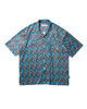 Picture No.1 of Evisen Skateboards JULIEN OPEN S/S SHIRT - BLUE / ORANGE 10224218079546