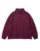 Picture No.1 of Evisen Skateboards PUNCH HALF ZIP SWEAT - BURGUNDY 10224315367738