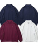 Picture No.8 of Evisen Skateboards PUNCH HALF ZIP SWEAT - BURGUNDY 10224315367738