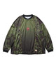 Picture No.1 of Evisen Skateboards PHEASANT MOTO JERSEY - OLIVE / BLACK 10229763342650