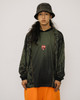 Picture No.11 of Evisen Skateboards PHEASANT MOTO JERSEY - OLIVE / BLACK 10229763342650