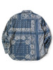 Picture No.2 of KAPITAL Viyella Bandana Pattern Husky Western Shirt K2509LS079