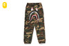 Picture No.1 of BAPE GLITCH WOODLAND CAMO SHARK SWEAT PANTS 1M30-352-002