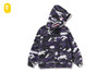 Picture No.1 of BAPE GLITCH WOODLAND CAMO SHARK ZIP HOODIE 1M30-315-001