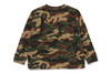 Picture No.2 of BAPE GLITCH WOODLAND CAMO ONE POINT RELAXED FIT LS TEE 1M30-311-001