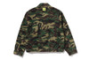 Picture No.2 of BAPE GLITCH WOODLAND CAMO BATHING APE LOGO WORKER JACKET 1M30-240-304