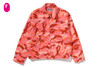 Picture No.7 of BAPE GLITCH WOODLAND CAMO BATHING APE LOGO WORKER JACKET 1M30-240-304
