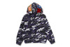 Picture No.6 of BAPE GLITCH WOODLAND CAMO SHARK FULL ZIP HOODIE 1M30-215-308