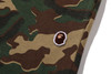 Picture No.7 of BAPE GLITCH WOODLAND CAMO RELAXED FIT SWEAT PANTS 1M30-152-002