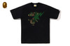 Picture No.5 of BAPE GLITCH WOODLAND CAMO APE FACE STA TEE 1M30-110-033