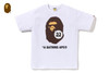 Picture No.1 of BAPE A BATHING APE 33RD ANNIV. APE HEAD TEE 1M20-110-014