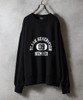 Picture No.2 of NUMBER (N)INE VINTAGE GAZETTE COLLEGE LOGO CREWNECK SWEATSHIRT / Vintage Gazette College Logo Crewneck Sweatshirt F25NC002