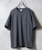 Picture No.4 of NUMBER (N)INE HAND PAINTED BASIC HEM PRINTED POCKET T-SHIRT / Hand-painted basic One-point Logo Print pocket T-shirt S25GNC002P