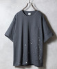 Picture No.5 of NUMBER (N)INE HAND PAINTED BASIC HEM PRINTED POCKET T-SHIRT / Hand-painted basic One-point Logo Print pocket T-shirt S25GNC002P