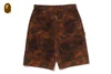 Picture No.1 of BAPE SOLID 1ST CAMO GARMENT DYED RELAXED FIT WORK SHORTS 1M30-153-310