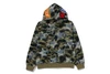 Picture No.3 of BAPE STA OVER PRINT 1ST CAMO MESH SHARK CROPPED FIT FULL ZIP HOODIE 1M30-115-310