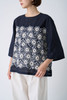 Picture No.2 of minä perhonen Candy Flower Flare Sleeve Blouse AES1444
