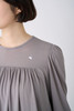 Picture No.6 of minä perhonen thin film Yoke Gathered Pullover AES8061
