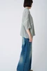 Picture No.3 of minä perhonen Stick Slash Dolman Sleeve Blouse AES1441