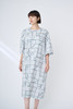 Picture No.4 of minä perhonen reflection Crew Neck Dress AES3222L